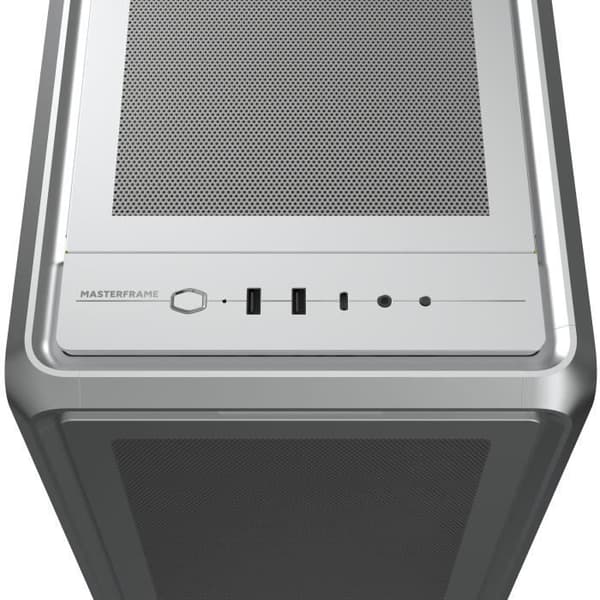 COOLER MASTER - MasterFrame 600 Mesh Silver ARGB - PC-kabinet - Mellemstørrelse
