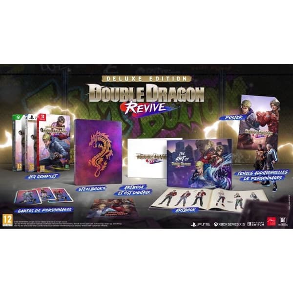 Double Dragon Revive - Deluxe Edition - Nintendo Switch Spel