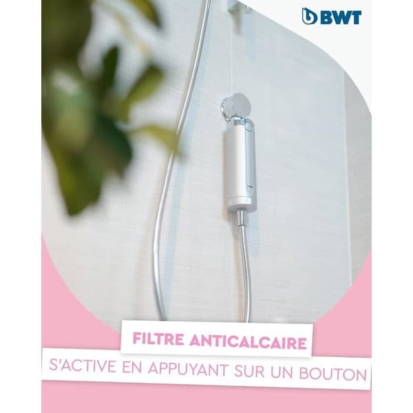 BWT Quick & Clean 812916 Kanna med filter vit