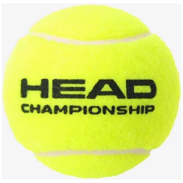 Head Championship 4 gule tennisbolde
