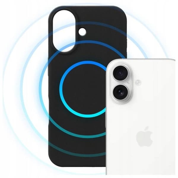 3mk Hardy MagSilicone Cover til iPhone 17 - Grafit