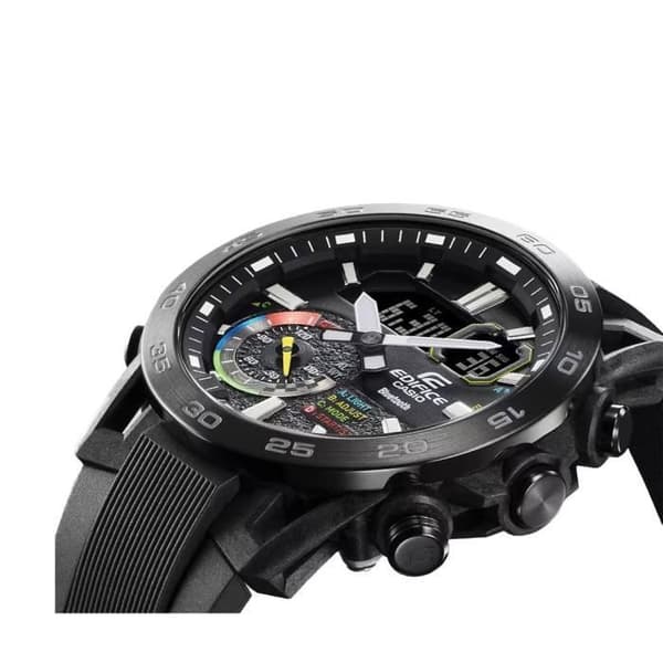 Casio Ur - Herre - ECB-40MP-1AEF - Sort plastik - 43 mm - 10 bar