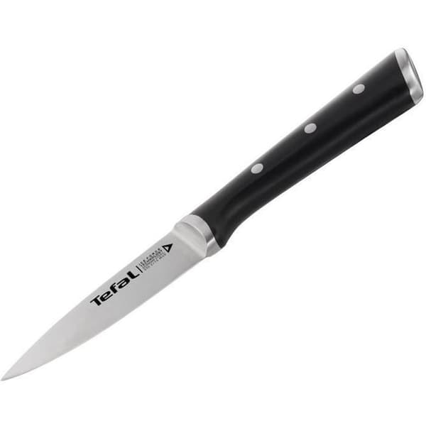 Kokkekniv - TEFAL - K2320514 - 8,93 cm - Rustfrit stål - Sort