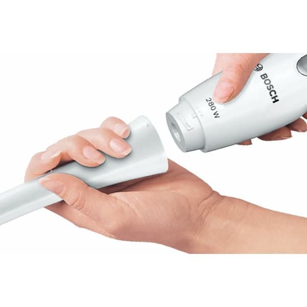 BOSCH MSM 6B100 stavmixer - Vit/Grå - 1 hastighet förval