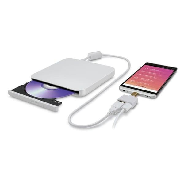 Ekstern DVD-brænder - HITACHI-LG - GP57EB40 - USB 2.0 - Sort - M-Disc kompatibel