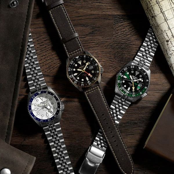 Armbåndsur - SEIKO - SSK033K1 - Mand - Rund - Sort