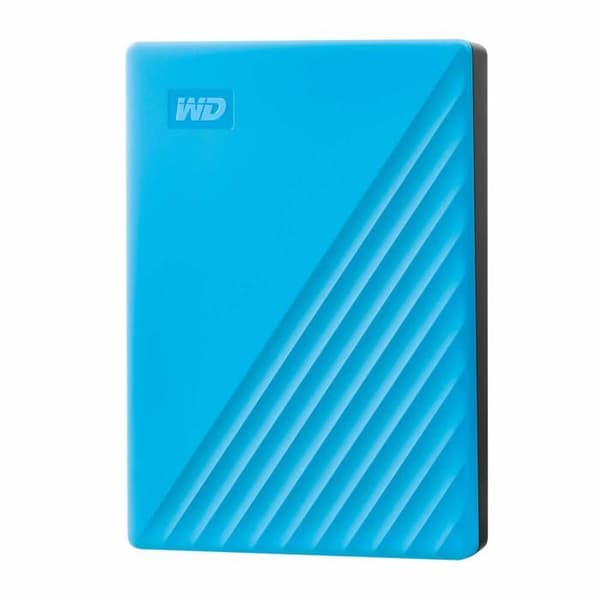 Extern hårddisk - WESTERN DIGITAL - My Passport - 6 To - Blå - USB 3.0