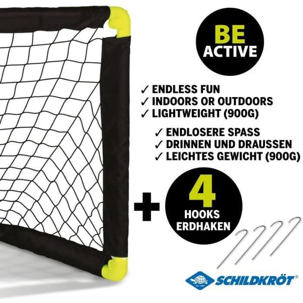 Fodboldmål - Fleksibelt - SCHILDKRÖT - 90 x 60 x 60 cm
