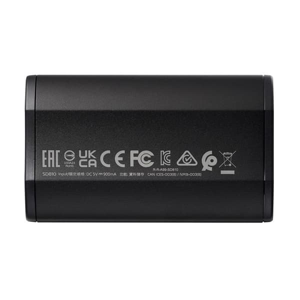 SSD-disk - ADATA - SD810 - 500 Go - USB 3.2 Gen 2 - Svart