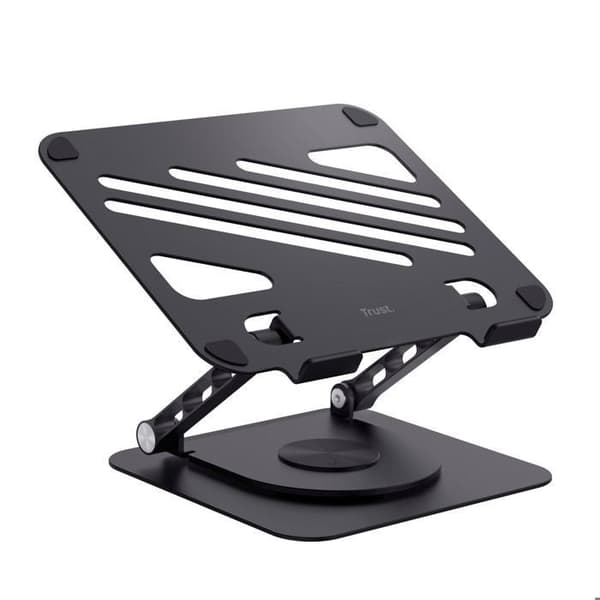 Bærbar Computer Støtte - TRUST - Zeff - 16 Tommer - Ergonomisk - Foldbar - Rotation 360°