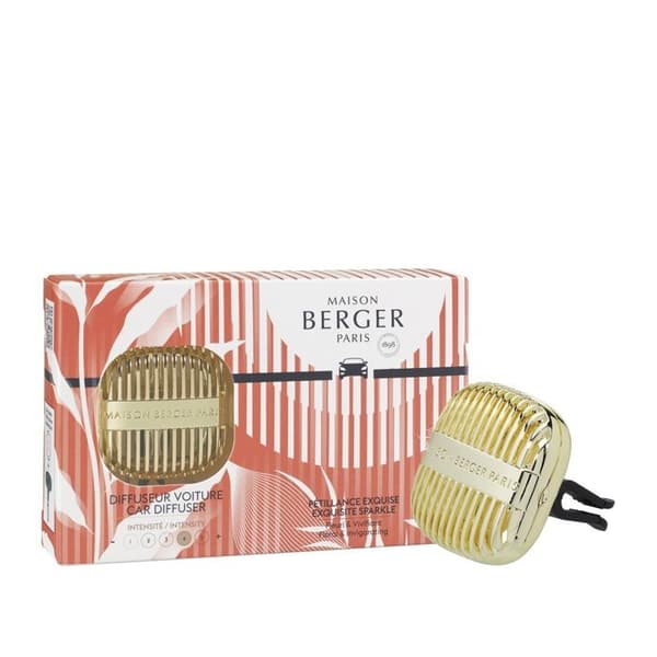Maison Berger - Bil diffusor CANNELO + påfyllning Pétillance Exquise
