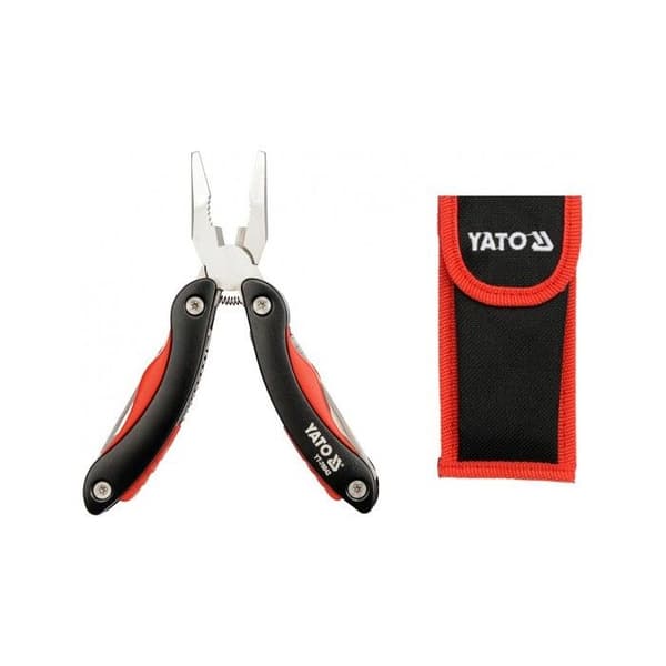 Multifunktionsverktyg - Yato - 9 delar - Kompakt - Ergonomisk - Robust - Mångsidig