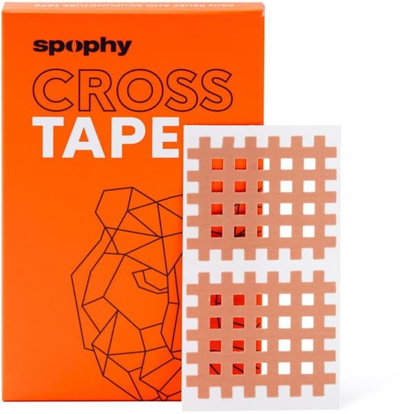 Korsformad tejp Spophy, 5,2 x 4,4 cm - 40 ks