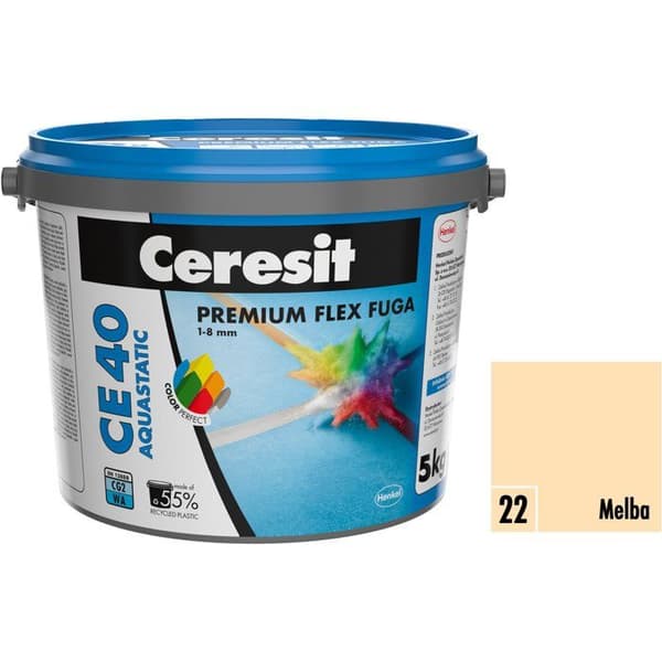 Ceresit Fugemasse CE 40 melba, 5 kg