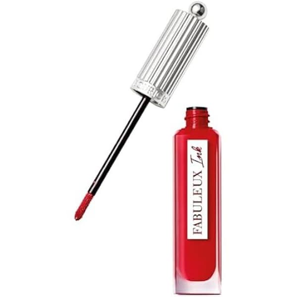 Läppstift - BOURJOIS - Fabuleux Ink Lacquer - 04 Cherry Cute - 3.5ml - Satiné Brillant
