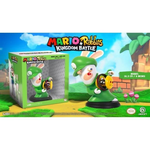 Figur Mario + Lapins Crétins Kingdom Battle - Luigi 15cm