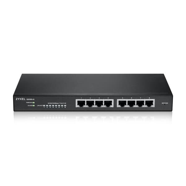 Switch - Zyxel - GS1915-8 - 8 Ethernet porte - Managed - Sort