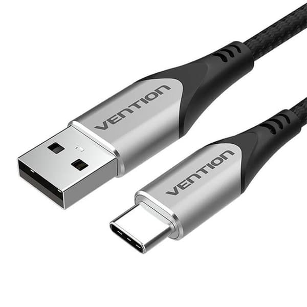 Vention USB A til USB-C kabel til telefon, bærbar computer, tablet 05 meter 3A