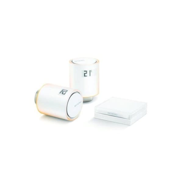 Intelligent termostat + anslutet och intelligent termostathuvud - NETATMO - Programmerbart - anslutet objekt