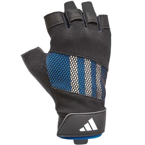 Adidas Performance blå träningshandskar