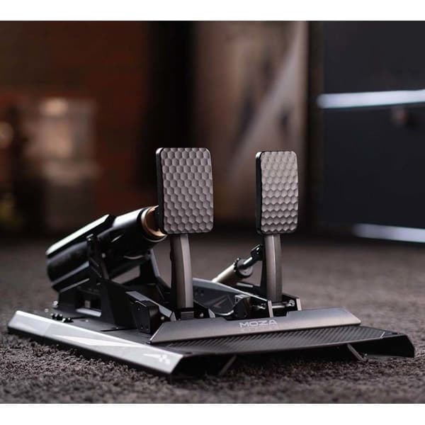 MOZA mBooster Active Pedal Set - Pedalsæt med force feedback og avancerede indstillinger