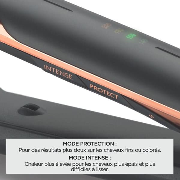 Lisseur BaByliss Smooth Pro 235 ST394E Sort og Rosé