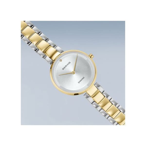 Kvinnoklocka BERING 17529-710 klassisk i guld.