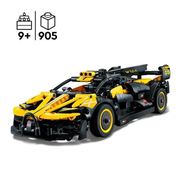 LEGO® Technic 42151 Bugatti Bolide, Billegetøj, Racing, Bygbar Model