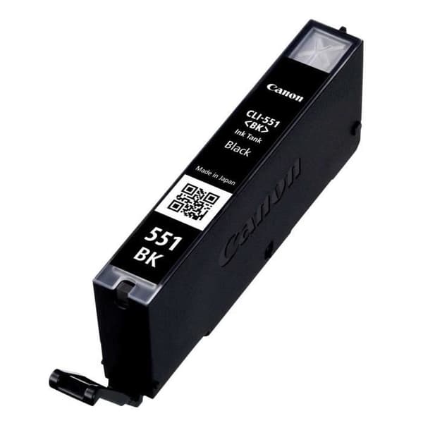 CANON CLI-551BK blækpatron - sort - standardkapacitet 1.800 sider