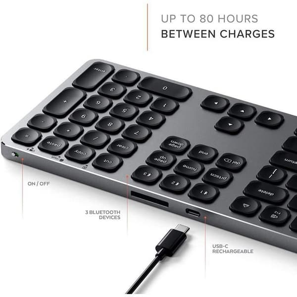 Satechi Aluminium Bluetooth Tangentbord