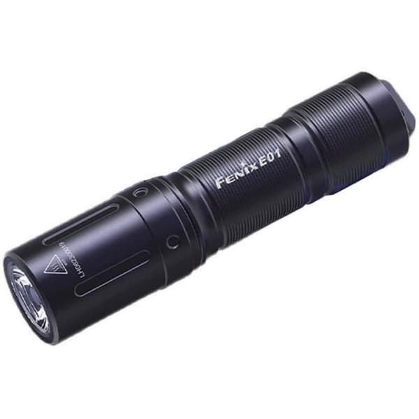 Lommelygte - Fenix - E01 V2 - 100 lumen - Nøglevedhæng - Sort metal