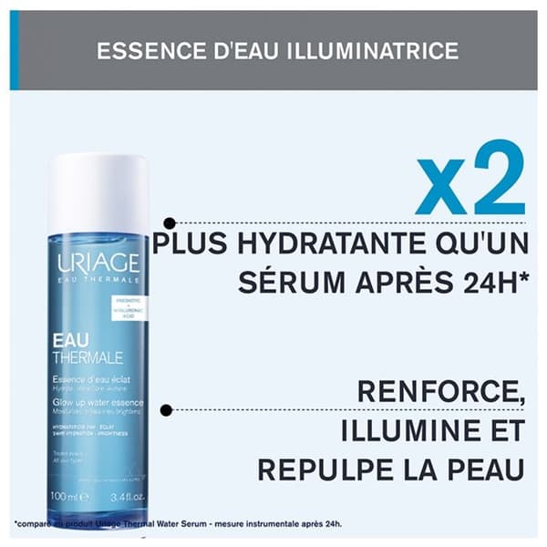 Uriage termalvatten essens av ljusvatten 100ml