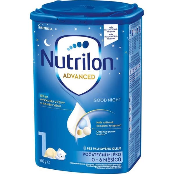 Nutrilon 1 Advanced God Natt barnmat 800 g