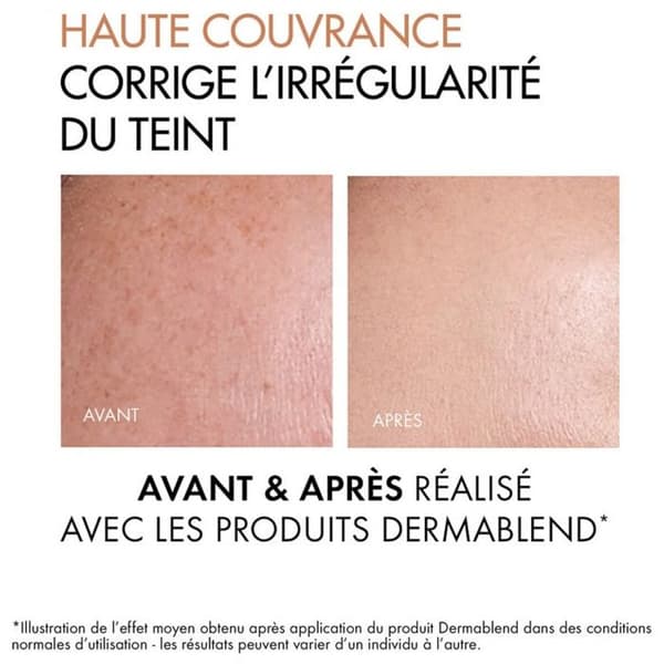 Fond de teint - Vichy - DERMABLEND - Corrector SPF35 - Farve #15-opal - 30 ml