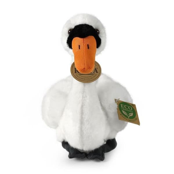 Peluche Rappa Realistisk svane maskot 20 cm