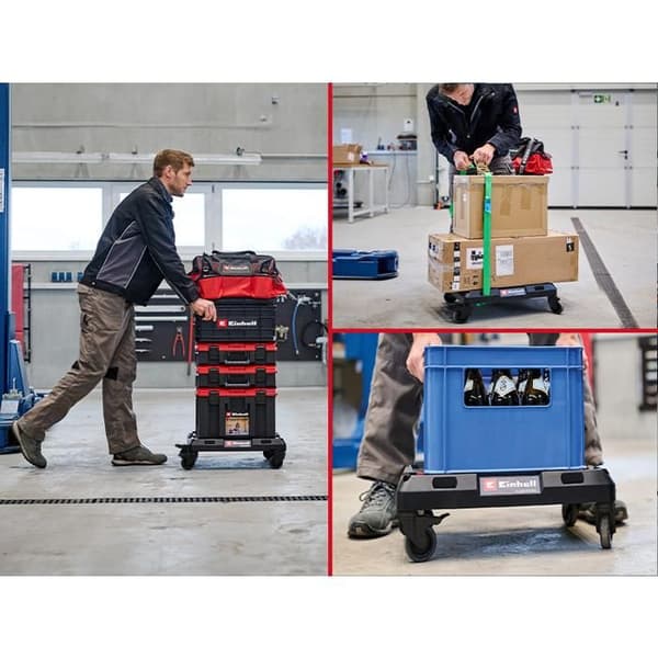 Einhell E-Case rullbräda (max 120 kg, transport av flera E-Case väskor)