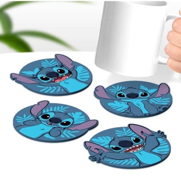 Underlägg Paladone Disney Stitch (x4)