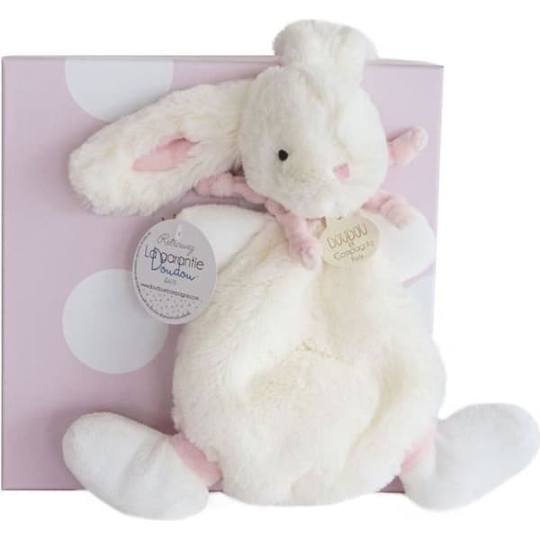 Doudou og Kompagni - Slikkepind Kanin - Lyserød Doudou