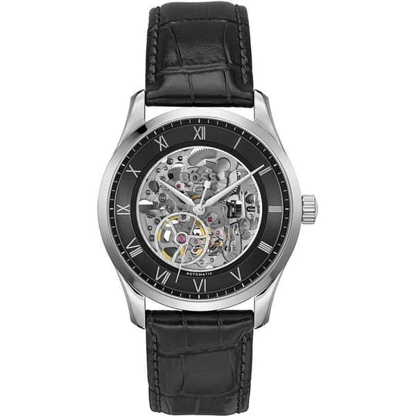 Klocka - Stål, Läder Silver - Hugo Boss - 1514234