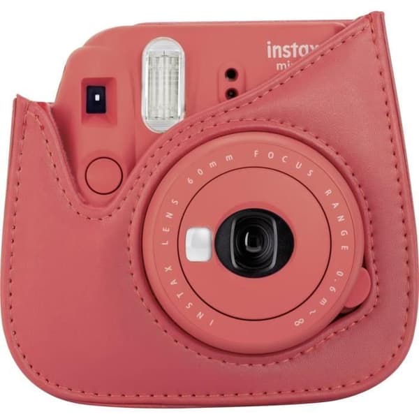Fujifilm Instax Mini 9 kamera väska röd vallmo