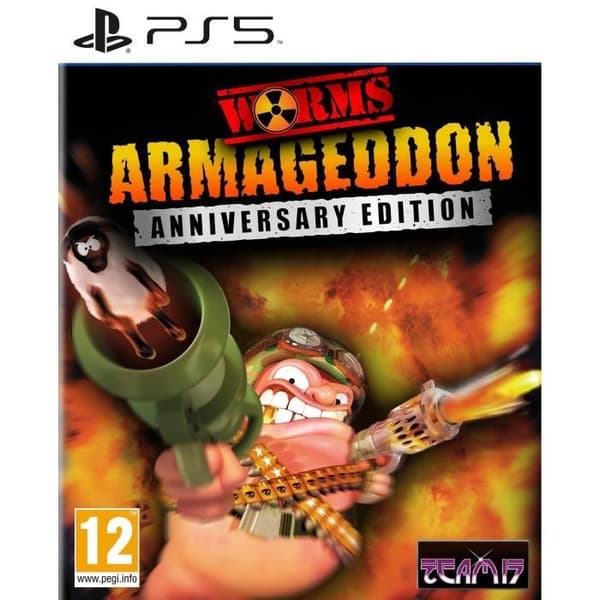 Worms Armageddon - Jubileumsutgåva - PS5-spel