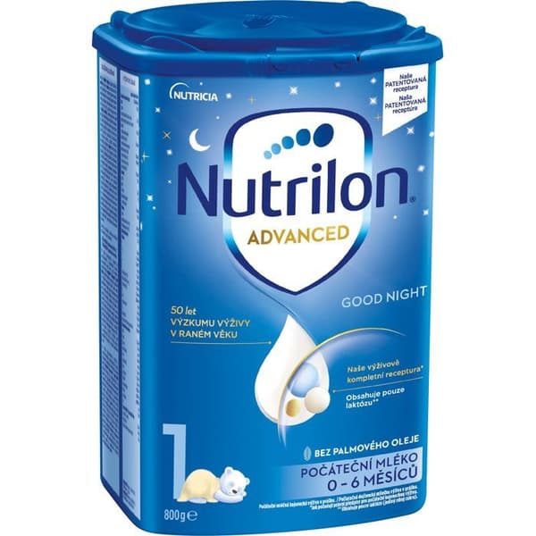 Nutrilon 1 Advanced God Natt barnmat 800 g