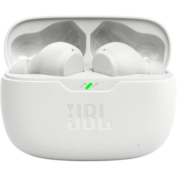 Trådlösa hörlurar JBL Wave Beam Vit