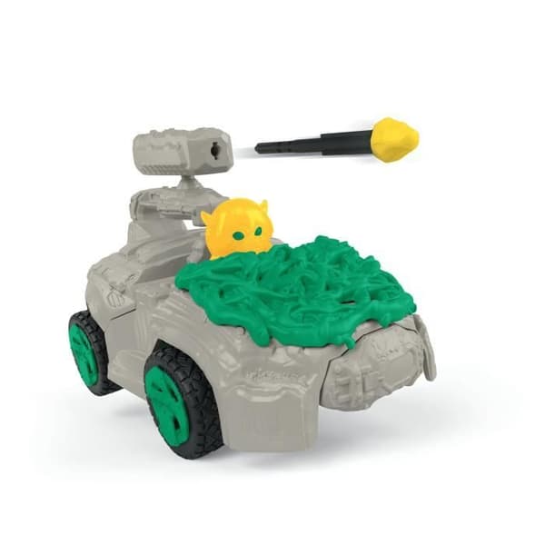 SCHLEICH- Jungle Crashmobile med Mini Creature- 42671- Eldrador Mini Creatures Range