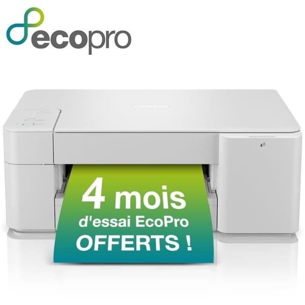 Multifunktionsprinter - BROTHER - DCP-J1200WE - 3 i 1