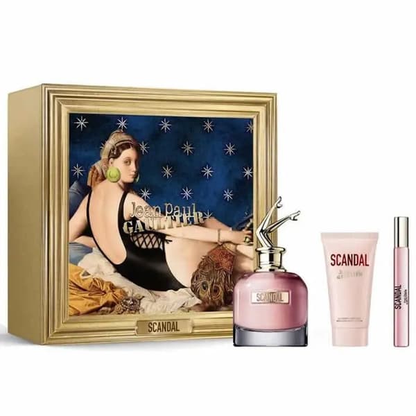 Jean Paul Gaultier Scandal Eau De Parfum Spray 80ml Set 3 Delar