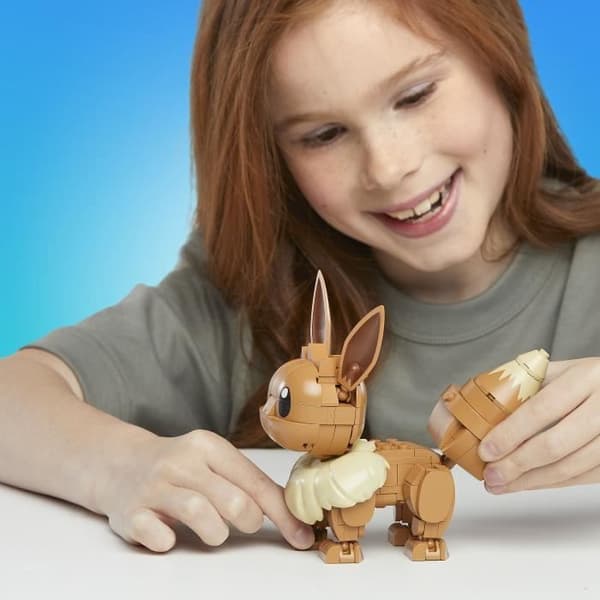 Mega Construx - Pokemon Eevee til at samle - Byggeklodser - Fra 7 år HDL84