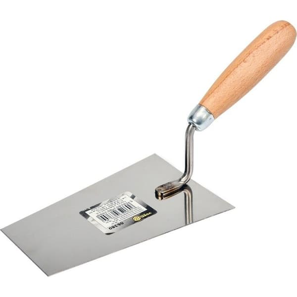 Trapezformet spatel i rustfrit stål 180 mm 06380 VOREL