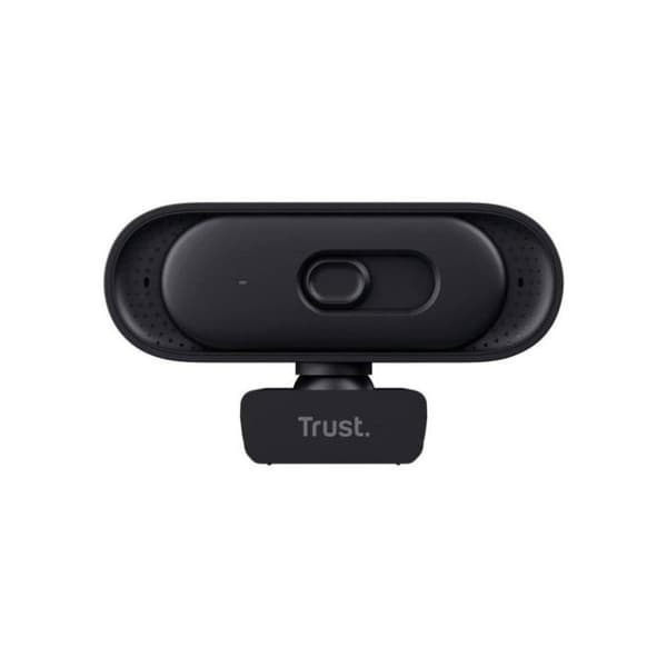 Trust Tomar Webcam 2K QHD 1440p 30fps, Indbygget Mikrofon, USB-C/USB-A, Sort
