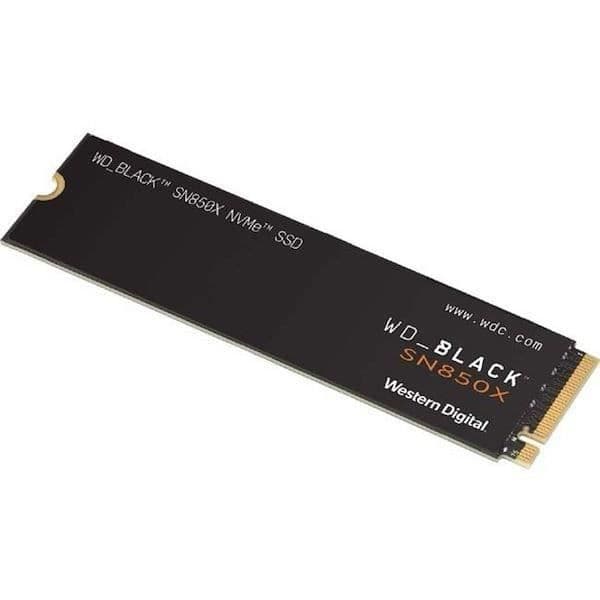 WESTERN DIGITAL SN850X harddisk - NVME SSD - 2TB intern - M2 format - Sort
